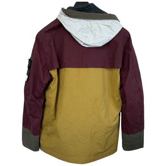 STONE ISLAND Tri-Color Jacket In Mustard Size L - Picture 8 of 15